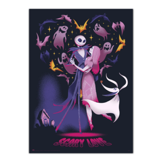 Poster Scary Love Pesadilla Antes de Navidad 50 x 70 cm