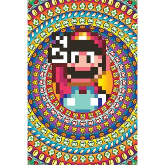 Poster Super Mario Power Ups Nintento 91,5 x 61 cms