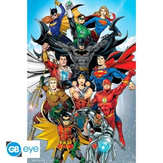 Poster Superheroes DC Comics 91,5 x 61 cms