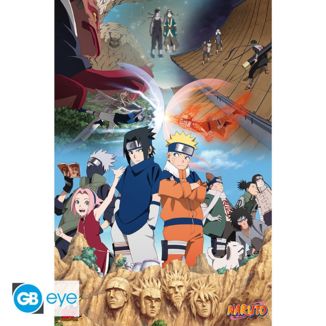 Poster Will of Fire Naruto Shippuden  91,5 x 61 cms