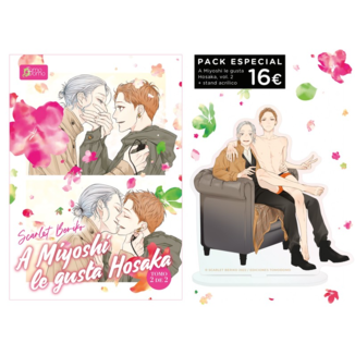 Manga A Miyoshi le gusta Hosaka #2 Pack Especial