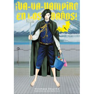 ¡Va-va-vampiro en los baños! #01 Spanish Manga