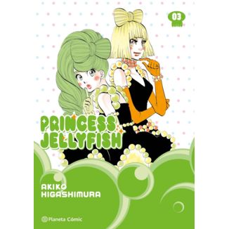 Princess Jellyfish #3 Spanish Manga