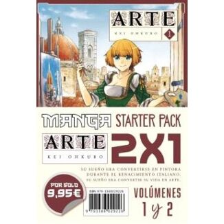 Pack Manga Arte Volumen 1 y 2