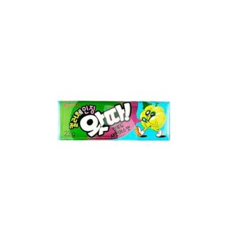 Chicle Watta Sabor Uva Verde Lotte 23 g