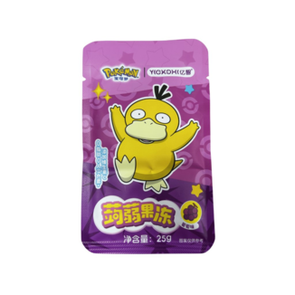 Gelatina de Konjac Sabor Uva Pokémon 25 g