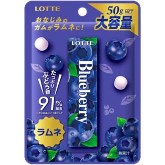 Lotte Blueberry flavor gummies 50g
