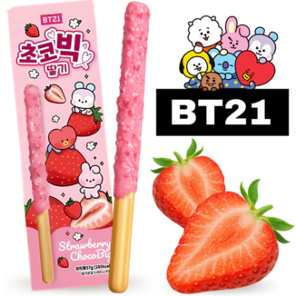 Strawberry Chocobig Sticks BT21 BTS 57 g