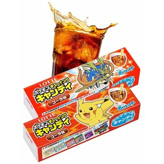Pokemon Chewy Candy Cola Lotte flavor (Gift not valid with pre-orders)