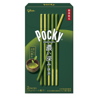 Double Matcha Pocky Sticks Glico 53 g