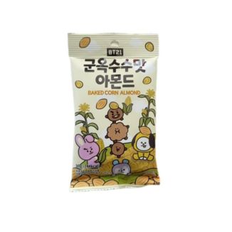 Snack Almendras Sabor Maíz Horneado BT21 BTS 30 g