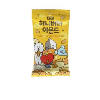 Snack Almendras Sabor Miel y Mantequilla BT21 BTS 30 g