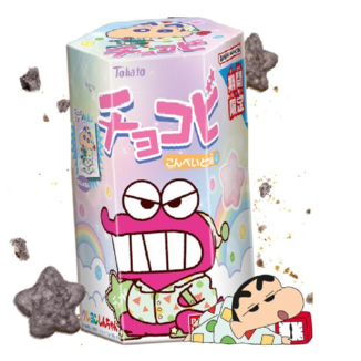 Konpeito Caramel Chocobi Cookies Shin Chan Tohato 25g