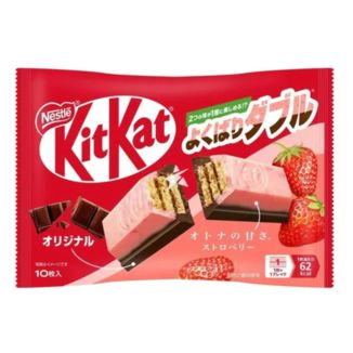 Kit Kat Mini Bag Yokubari Strawberry & Original (10 units)