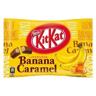 Bolsa de Kit Kat Mini sabor Banana y Caramelo