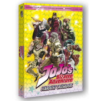 JoJo's Bizarre Adventure Temporada 2 Stardust Crusaders Parte 1 DVD