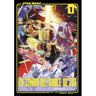 Star Wars:  La senda del sable de luz #01 Spanish Manga