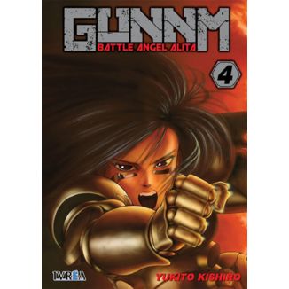 Gunnm (Battle Angel Alita) #04 (Spanish) Manga Oficial Ivrea