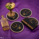 Set 4 Posavasos Hechizos y Amuletos Harry Potter