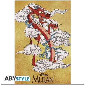 Poster Mushu Mulan Disney 91.5 x 61 cms