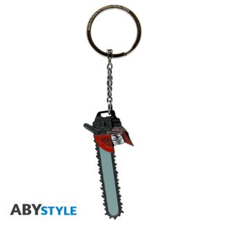 Chainsaw Man Head Keychain