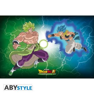 Poster Broly VS Gogeta Dragon Ball Super  91,5 x 61 cms