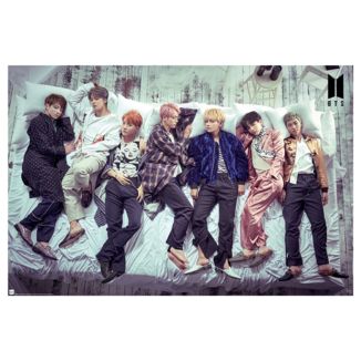 BTS Poster Group Bed 91.5 x 61 cms