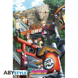 Gropu of Konoha Poster Boruto Naruto Next Generations 91,5 x 61 cms