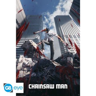 Poster Key Visual Chainsaw Man 91,5 x 61 cms