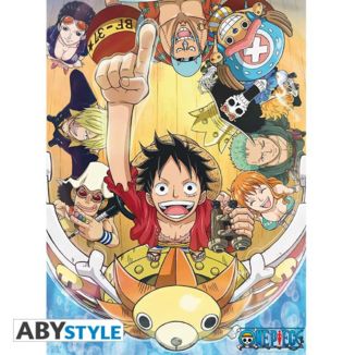 Poster Nuevo Mundo One Piece 52 x 38 cms