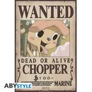 Poster One Piece Wanted Chopper & Brook Set 52 x 38 cms