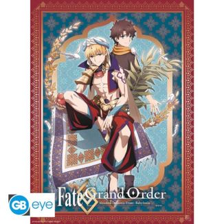 Ritsuka Fujimaru and Gilgamesh Poster  Fate Grand Order 52 x 38 cm