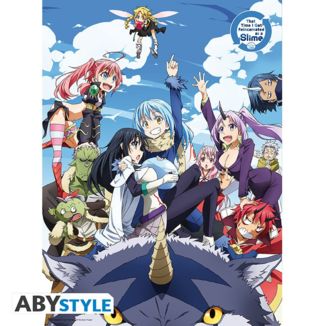 Poster That Time I Got Reincarnated As A Slime Grupo 52 x 38 cms