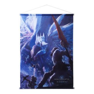 Velkhana Fabric Poster Monster Hunter Iceborne 60 x 84 cms