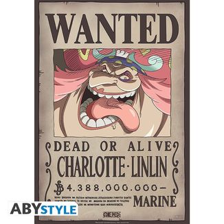 Poster Wanted Big Mom One Piece 52 x 38 cms