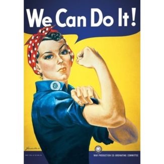 Poster We Can Do It 91,5 x 61 cms