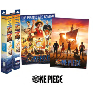 One Piece Live Action Poster 2 Set 52 x 38 cms