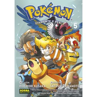 Pokémon - Diamante y Perla #05 (Spanish) Manga Oficial Norma Editorial