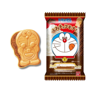 Chocolate & Cream Monaka Cookie Doraemon Bandai 19 g