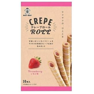Strawberry Crepe Roll Want-Want
