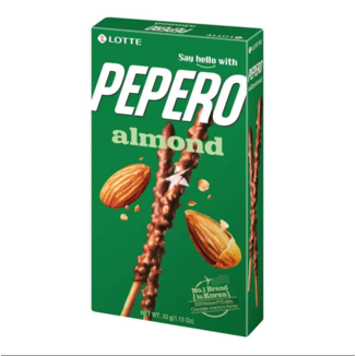 Pepero Palitos sabor Almendra Lotte 32 gr