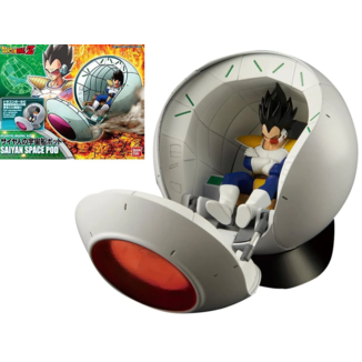 Vegeta & Saiyan Space Pod Model Kit Dragon Ball Z Figure Rise Mechanics