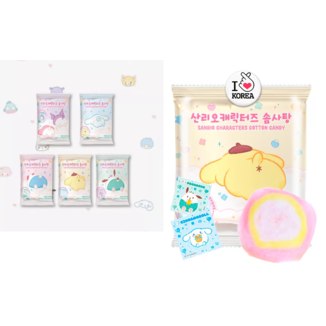 Cotton Candy & Sticker Sanrio Measty 9 g