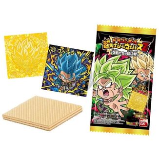 Galleta Dragon Ball Super Senshi Seal Wafer Z