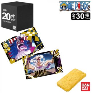 Galleta Salada One Piece Metallic Card Collection Log Snack