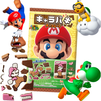 Galleta Wafer Super Mario Bandai