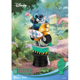 Figura Diorama Scooter Coin Ride Lilo & Stitch Disney D-Stage Beast Kingdom