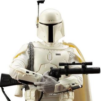 Figura Boba Fett White Armor Version Star Wars ARTFX+ 