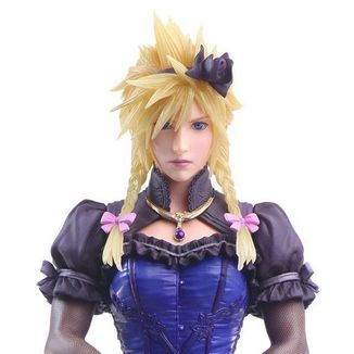 Cloud Strife Dress Version Figure Final Fantasy VII Remake Static Arts Gallery