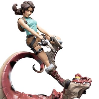 Lara Croft & Raptor Figure Tomb Raider Mini Epics 